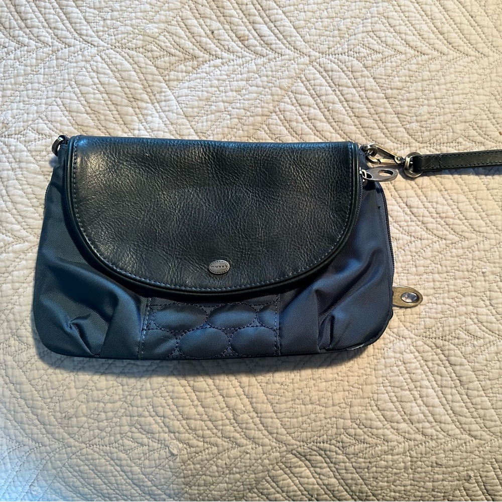 Mosey wristlet travel purse